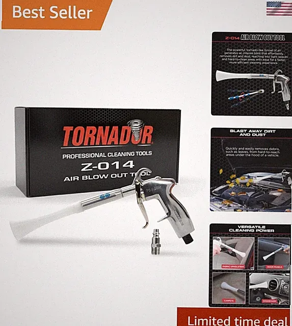 Air Blow Out Tool | High-Performance Air Blower for Fast Car Detailing | Quic...