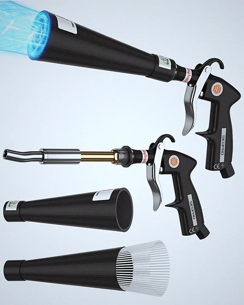 Car Cleaning , Air Blower Car Detailing Tools, Air Compressor Accessories, Ai...