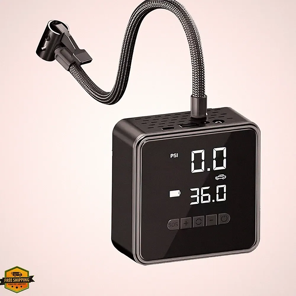 Tire Inflator Portable Air Compressor - 150 PSI Air Pump for Car Tires - 2X F...